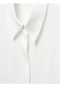 mango - Mango Koszula Basic 67030436 Écru Relaxed Fit. Materiał: syntetyk #3