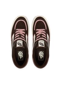 Vans Sneakersy Rowley Classic VN000SF43N11 Brązowy. Kolor: brązowy. Materiał: zamsz, skóra. Model: Vans Classic #5