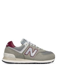 New Balance Sneakersy U574SKB W Brązowy. Kolor: brązowy. Materiał: nubuk, skóra. Model: New Balance 574 #1