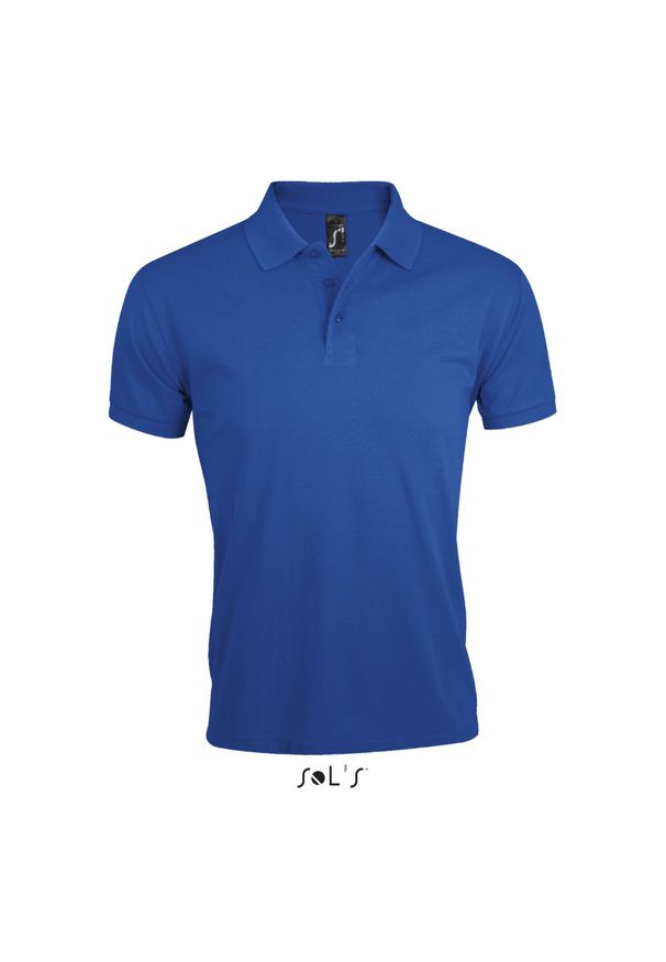 SOL'S - Polo Sol's Prime. Typ kołnierza: polo. Kolor: niebieski. Materiał: bawełna, poliester