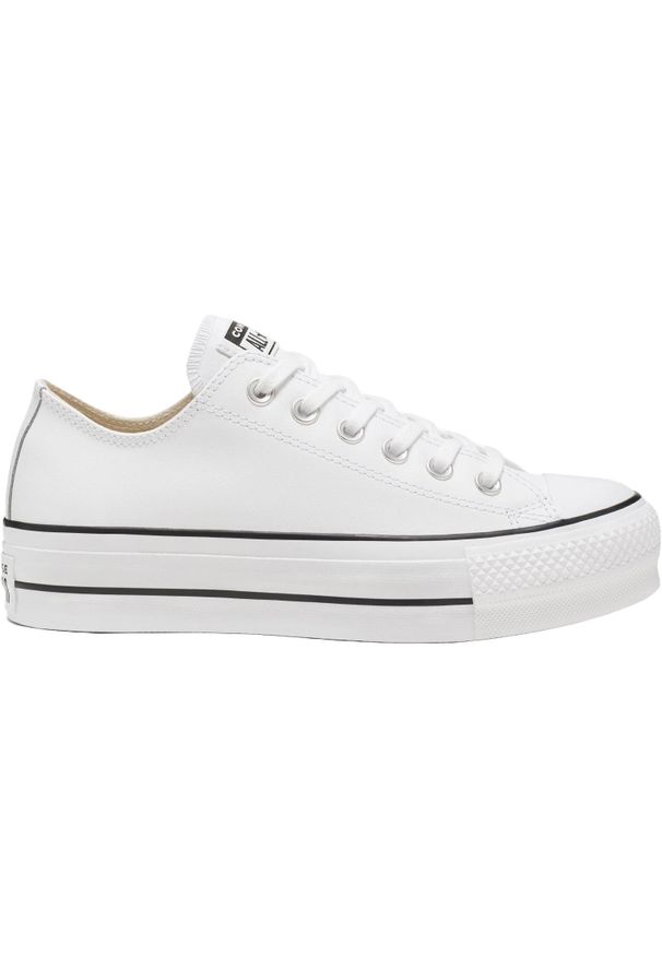 Trampki Converse Chuck Taylor All Star Lift, Dla obu płci. Kolor: biały. Materiał: materiał. Model: Converse All Star