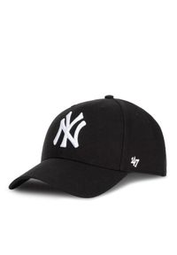 47 Brand Czapka z daszkiem New York Yankees B-MVPSP17WBP-BK Czarny. Kolor: czarny. Materiał: materiał