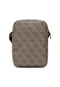 Guess Saszetka Vezzola Smart HMEVZL P3163 Beżowy. Kolor: beżowy. Materiał: skóra #4