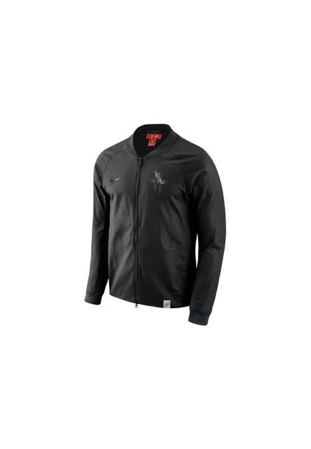 Kurtka uniwersalna męska Nike Nba Golden State Warriors. Kolor: czarny. Materiał: syntetyk. Sport: bieganie