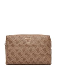 Guess Kosmetyczka PW7533 P5315 Beżowy. Kolor: beżowy. Materiał: skóra