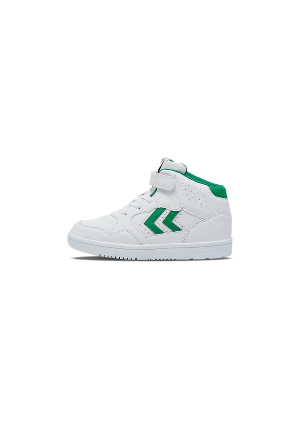 Dziecięce trenery high top Hummel Camden. Okazja: na co dzień. Kolor: biały