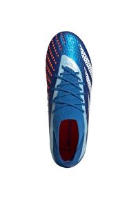 Adidas - Buty piłkarskie adidas Predator Accuracy.1 Ag M IE9487 niebieskie. Zapięcie: sznurówki. Kolor: niebieski. Materiał: syntetyk, guma. Szerokość cholewki: normalna. Sport: piłka nożna #8