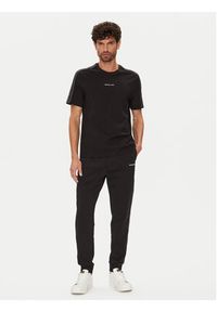 Michael Kors T-Shirt CT4524E1V2 Czarny Regular Fit. Kolor: czarny. Materiał: bawełna