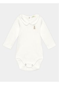 United Colors of Benetton - United Colors Of Benetton Body dziecięce 3I9WAB00G Biały Regular Fit. Kolor: biały. Materiał: bawełna #1