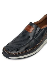 Rieker Półbuty 11950-14 Granatowy. Kolor: niebieski. Materiał: skóra #6