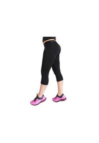 Spodnie sportowe damskie Reebok Wor Capri. Kolor: czarny. Długość: długie