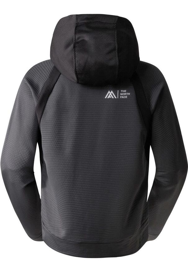 Bluza damska The North Face Ma Full Zip Fleece. Kolor: czarny, szary, wielokolorowy. Materiał: polar. Sport: turystyka piesza