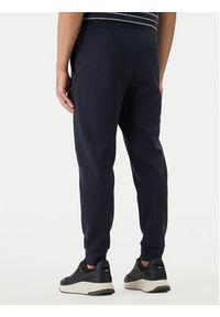 BOSS Spodnie dresowe 50555853 Granatowy Regular Fit. Kolor: niebieski. Materiał: bawełna #4