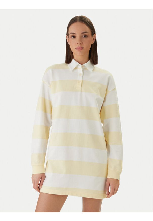 Calvin Klein Jeans Sukienka codzienna LV047F214G Kolorowy Loose Fit. Okazja: na co dzień. Materiał: bawełna. Wzór: kolorowy. Typ sukienki: proste. Styl: casual