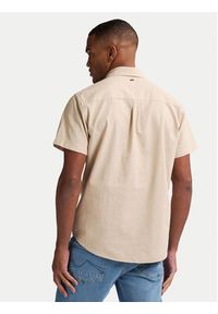Petrol Industries Koszula M-1050-SIS414 Beżowy Regular Fit. Kolor: beżowy. Materiał: bawełna #3