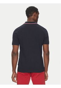 Hechter Paris Polo 74018 151902 Granatowy Regular Fit. Typ kołnierza: polo. Kolor: niebieski. Materiał: bawełna #5