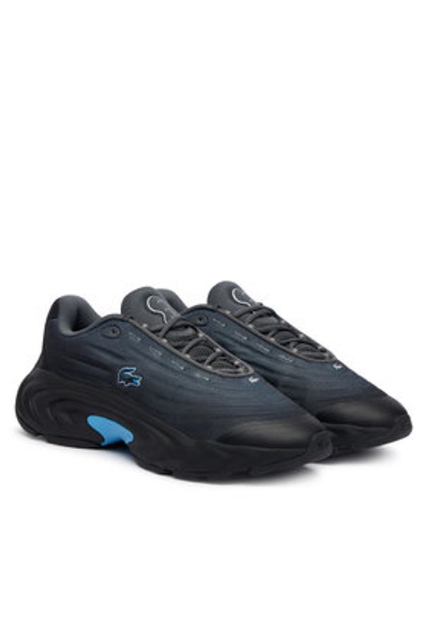 Lacoste Sneakersy Spinor 7-50SMA0167 Czarny. Kolor: czarny. Materiał: materiał