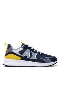 Sneakersy męskie granatowe Armani Exchange XUX114 XV514 K693. Kolor: niebieski #6