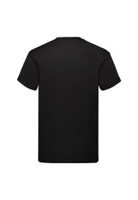 FRUIT OF THE LOOM - Oryginalna Bawełniana Koszulka Unisex Dla Dorosłych. Kolor: czarny. Materiał: bawełna. Sport: turystyka piesza