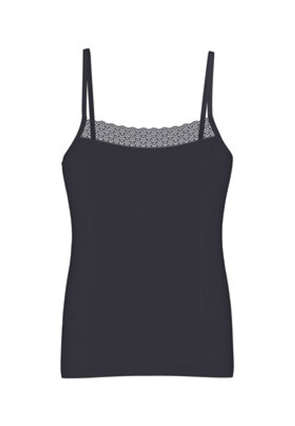 Triumph Top Feel Of Modal 10221654 Szary Slim Fit. Kolor: szary