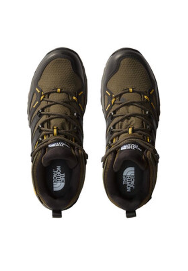 The North Face Trekkingi Hedgehog Mid GORE-TEX NF0A8AAABQW1 Khaki. Kolor: brązowy. Materiał: materiał. Technologia: Gore-Tex. Sport: turystyka piesza