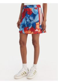 Adidas - adidas Spódnica mini Farm Rio KS8059 Kolorowy Regular Fit. Materiał: bawełna. Wzór: kolorowy #1