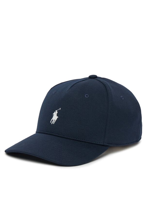 Polo Ralph Lauren Czapka z daszkiem 211977396001 Granatowy. Kolor: niebieski. Materiał: poliester, materiał