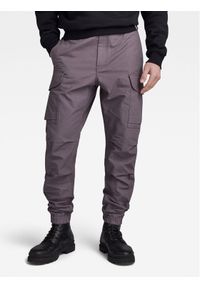 G-Star RAW - G-Star Raw Joggery Combat D22556-D213-G077 Szary Relaxed Fit. Kolor: szary. Materiał: bawełna