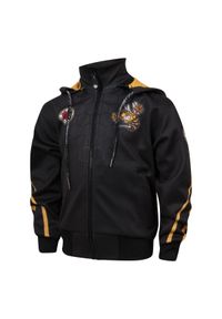 Bluza sportowa dla dzieci EXTREME HOBBY ANGRY WASP z kapturem rozpinana. Typ kołnierza: kaptur. Kolor: czarny