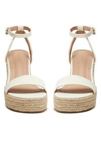 DeeZee Espadryle EA0315-2 Écru. Materiał: materiał #6