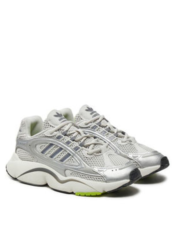 Adidas - adidas Sneakersy OZMILLEN IF9592 Szary. Kolor: szary. Materiał: materiał