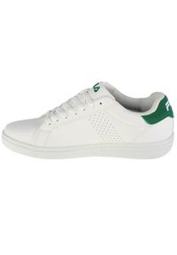 Buty do chodzenia męskie Fila Crosscourt 2 F. Zapięcie: sznurówki. Kolor: biały. Materiał: materiał, syntetyk. Szerokość cholewki: normalna. Sport: turystyka piesza