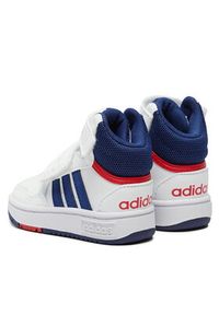 Adidas - adidas Buty Hoops Mid GZ9650 Biały. Kolor: biały. Materiał: skóra #3