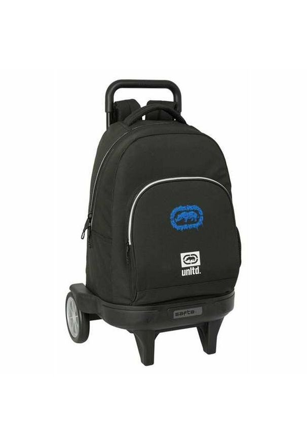 ECKO RED - Plecak szkolny Eckō Unltd. Worldwide Czarny. Kolor: czarny