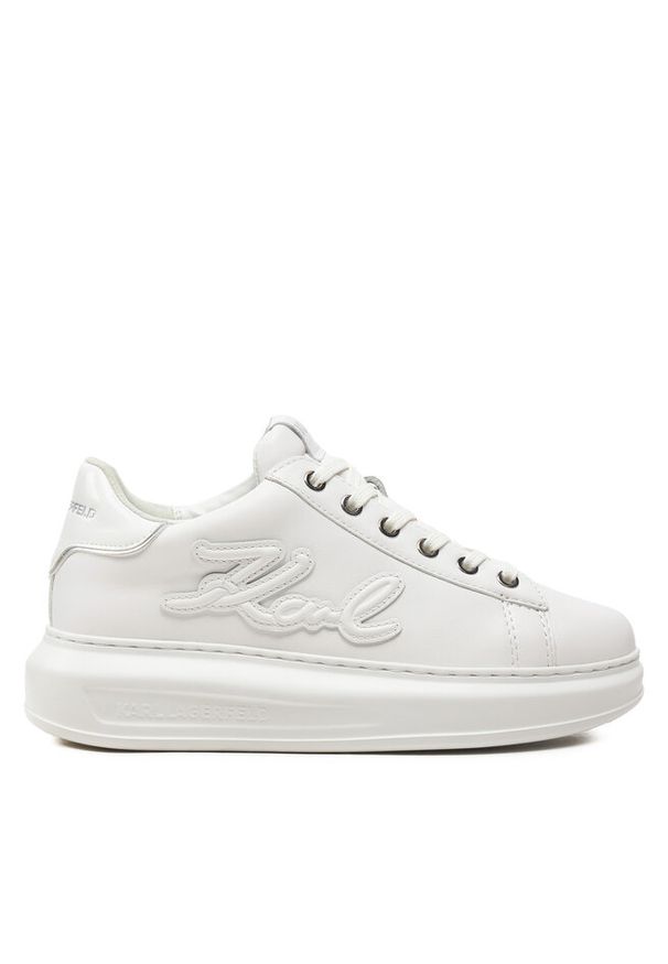 Karl Lagerfeld - Sneakersy KARL LAGERFELD. Kolor: biały
