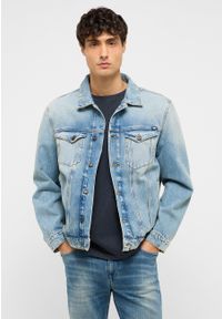 Męska Kurtka Jeansowa Mustang Style Dallas Jacket Denim Blue 1017682 5000 572. Materiał: denim, jeans #1
