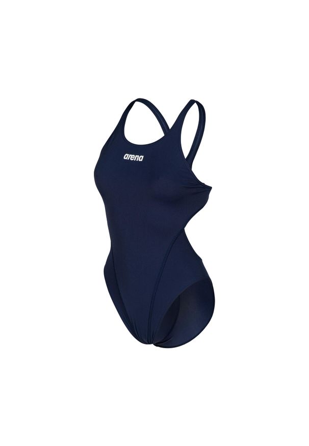 Damski kostium kąpielowy 1-częściowy Arena Tech Solid. Kolor: wielokolorowy, niebieski, biały