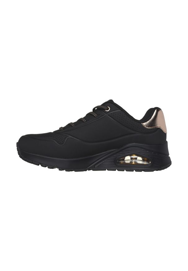 skechers - Buty na co dzień damskie SKECHERS UNO SHIMMER. Okazja: na co dzień. Kolor: zielony, czarny
