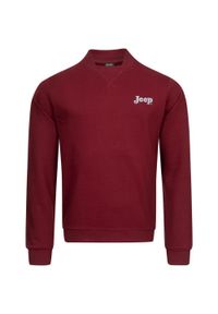 Jeep Męski Bomber Sweatshirt XL - Komfort i Styl. Kolor: wielokolorowy. Materiał: bawełna #1