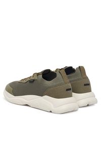 Hugo - HUGO Sneakersy Leon 50557868 Zielony. Kolor: zielony. Materiał: materiał #5