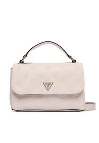 Guess Torebka Tisha HWPD77 64200 Kremowy. Kolor: kremowy. Materiał: skórzane #3
