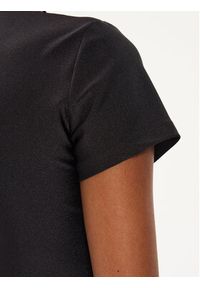 Just Cavalli T-Shirt 76PAH607 Czarny Regular Fit. Kolor: czarny. Materiał: syntetyk