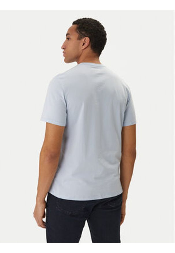 Calvin Klein T-Shirt LV04RF853G Błękitny Regular Fit. Kolor: niebieski. Materiał: bawełna