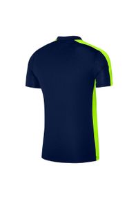 Nike - Męska Koszulka Polo Academy DriFIT. Typ kołnierza: polo. Kolor: fioletowy, niebieski, wielokolorowy