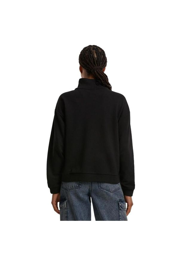 Urban Classics - Lekka Bluza Damska Z Frotte. Kolor: czarny
