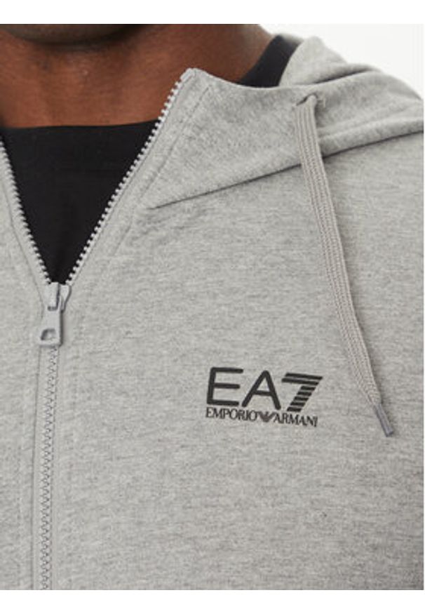 EA7 Emporio Armani Bluza 8NPM33 PJVRZ 3905 Szary Regular Fit. Kolor: szary. Materiał: bawełna
