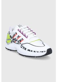 adidas Originals buty ZX Wavian GW0517 kolor biały. Nosek buta: okrągły. Zapięcie: sznurówki. Kolor: biały. Materiał: materiał, włókno, guma. Model: Adidas ZX #4