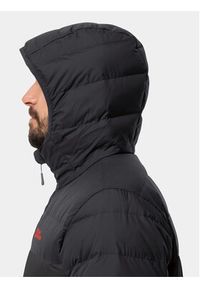 Jack Wolfskin Kurtka puchowa Ather Down Hoody 1207671 Czarny Regular Fit. Kolor: czarny. Materiał: syntetyk