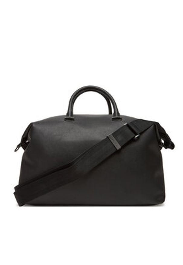 BOSS Torba 50548041 Czarny. Kolor: czarny. Materiał: skóra