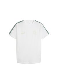 Puma - Męska koszulka AC Milan KING PUMA White Vine Green. Kolor: zielony, biały, wielokolorowy. Sport: piłka nożna
